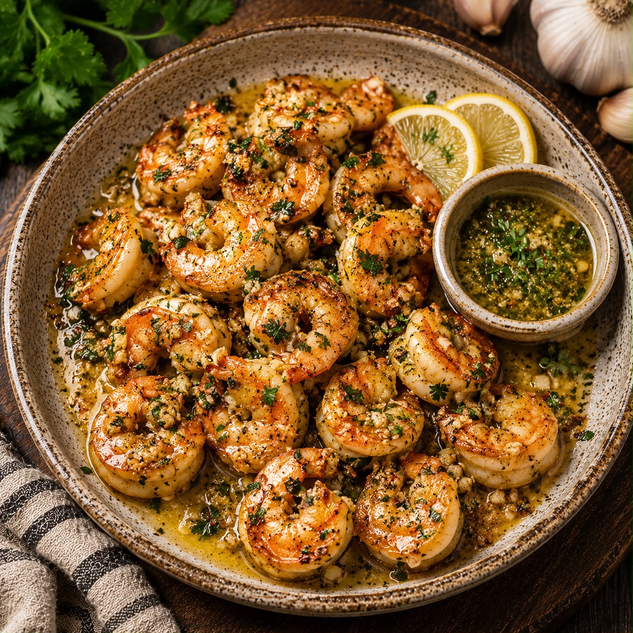 Garlic Butter Prawns